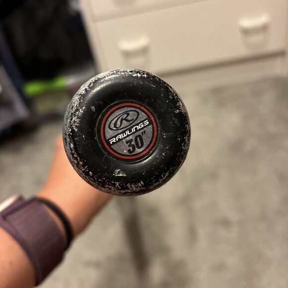 Rawlings US8MC8 Baseball Bat 30/22, 2 5/8" Machine Alloy Red And Black, - Picture 8 of 10